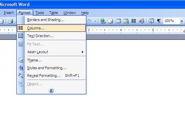 MS WORD小知识（二）分栏