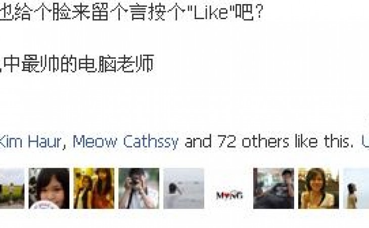 【教学】如何在部落格增加Facebook like的功能（3）–显示头像+For Textcube