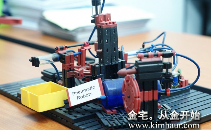 慧鱼FischerTechnik机械组装