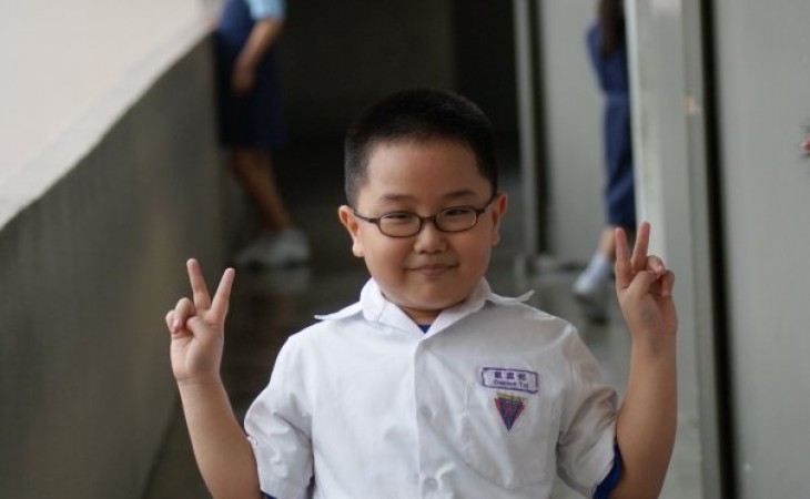 电梯巧遇最强学生！